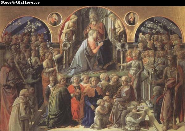 Fra Filippo Lippi Coronation of the Virgin